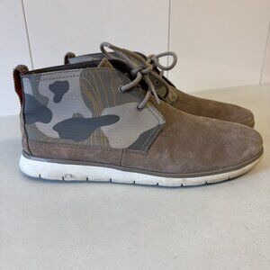 UGG Freamon Camo Suede & Nylon Chukka Boots Men's sz 11 Multicolor  1018444